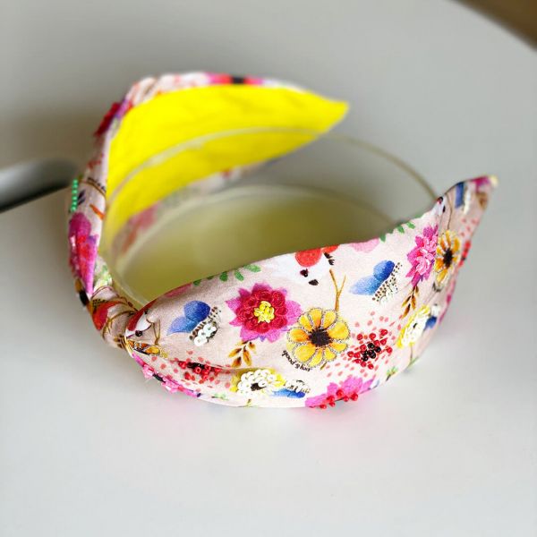 Cecila Floral headband - Hemera Gifts