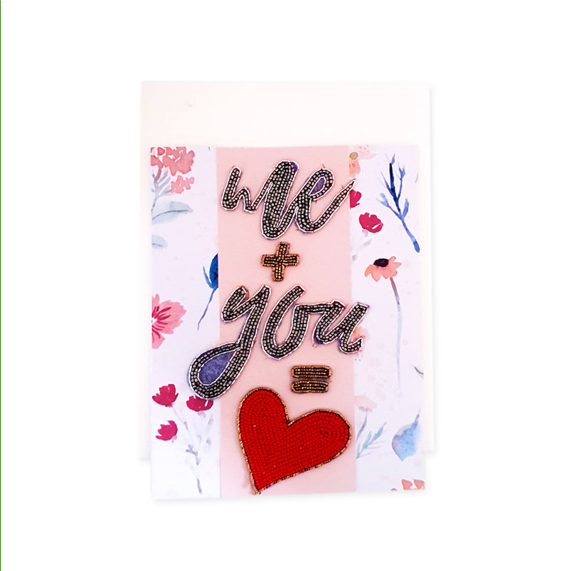 Me & You Love greeting card - Hemera Gifts