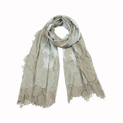 Green chantilly scarf - Hemera Gifts