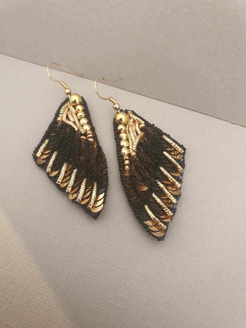 Beaded wings Earrings