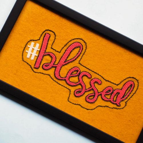 Blessed Wall sign - Hemera Gifts