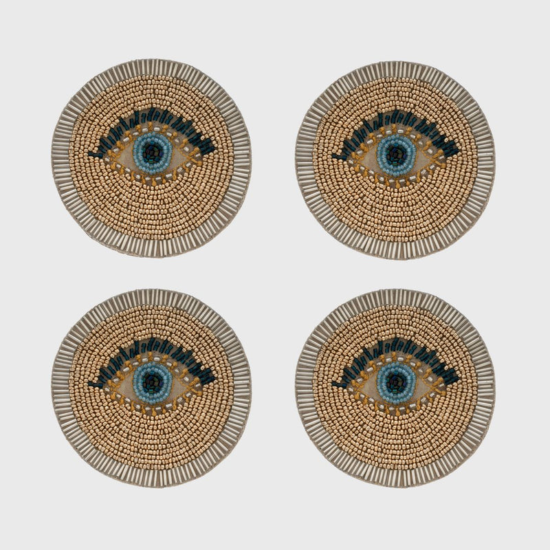 Evil Eye Coasters (set of 4 )