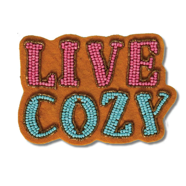 Live Cozy Fridge Magnet - Hemera Gifts