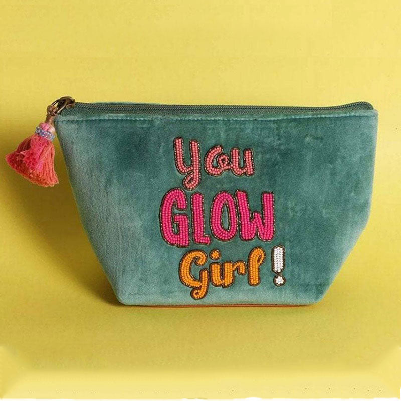 You Glow Girl Makeup Bag - Hemera Gifts