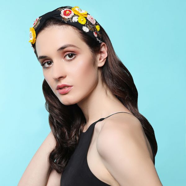 Vanessa Floral Headband - Hemera Gifts