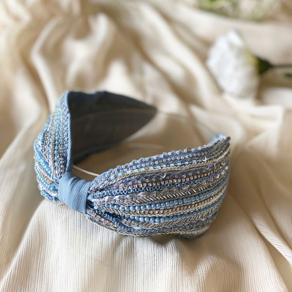 Taylor Blue Headband - Hemera Gifts